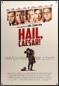 2g660 HAIL, CAESAR DS 1sh '16 Joel & Ethan Coen, Brolin, Clooney, Johansson, great images of cast!