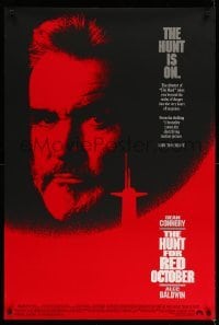 2g692 HUNT FOR RED OCTOBER int'l 1sh '90 Russian military submarine captain Sean Connery!