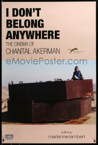 2g695 I DON'T BELONG ANYWHERE 24x36 1sh '16 the Cinema of Chantal Akerman, Gus Vant Sant, Akerman!