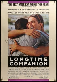 2g754 LONGTIME COMPANION 1sh '90 coping with AIDS, Stephen Caffrey, Patrick Cassidy!