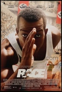 2g845 RACE advance DS 1sh '16 Stephan James, the true story of gold medal champion Jesse Owens!