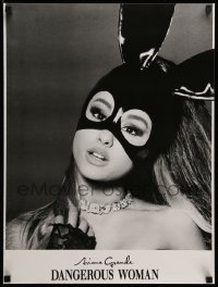 2g126 ARIANA GRANDE 18x24 music poster '16 gorgeous singer in bunny mask, Dangerous Woman!
