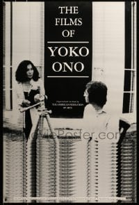 2g091 FILMS OF YOKO ONO 24x36 film festival poster '91 great image of her and John Lennon!
