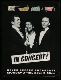 2g102 FRANK, DEAN & SAMMY IN CONCERT tv poster R98 Frank Sinatra, Sammy Davis Jr., Dean Martin!