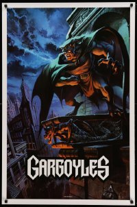 2g104 GARGOYLES tv poster '94 Disney, striking fantasy cartoon artwork of Goliath!