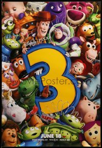 2g443 TOY STORY 3 19x27 special '10 Disney & Pixar, great image of cast!