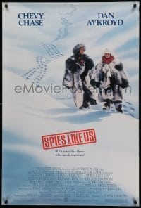 2g911 SPIES LIKE US 1sh '85 Chevy Chase, Dan Aykroyd, directed by John Landis!