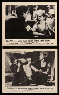 2h918 LOLITA 2 English FOH LCs '62 Stanley Kubrick classic, wicked Sue Lyon and Shelley Winters!