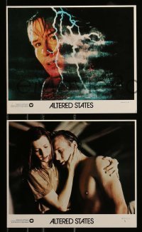 2h003 ALTERED STATES 12 8x10 mini LCs '80 Ken Russell directed, William Hurt, Blair Brown!