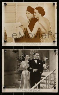 2h728 ARTISTS & MODELS 3 8x10 stills '37 great images of Jack Benny, sexiest Gail Patrick!
