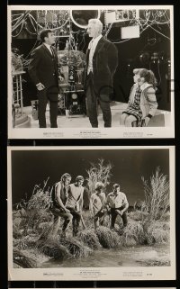 2h358 DR. WHO & THE DALEKS 11 8x10 stills '66 Barrie Ingham, humans fighting the mutant-cyborgs!