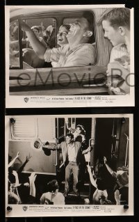 2h377 FACE IN THE CROWD 10 8x10 stills '57 Andy Griffith, Patricia Neal, one w/ Vitajex pictured!