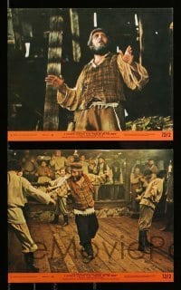 2h076 FIDDLER ON THE ROOF 8 8x10 mini LCs '71 Topol, Norman Jewison musical!