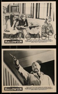 2h769 HALLOWEEN 3 8x10 stills '78 John Carpenter classic, Donald Pleasence, Jamie Lee Curtis!