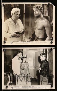 2h499 HIS MAJESTY O'KEEFE 7 8x10 stills '54 great images of Burt Lancaster in Fiji!