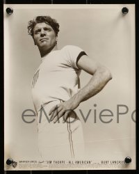 2h914 JIM THORPE ALL AMERICAN 2 8x10 stills '51 Burt Lancaster as greatest athlete of all time!