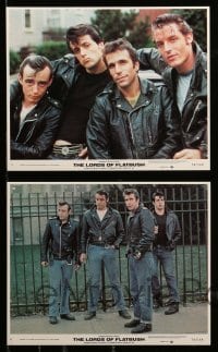 2h092 LORDS OF FLATBUSH 8 8x10 mini LCs '74 Henry Winkler before Fonzie & Sly Stallone before Rocky