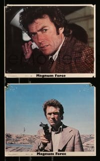 2h001 MAGNUM FORCE 20 8x10 mini LCs '73 great images of Clint Eastwood as Dirty Harry!