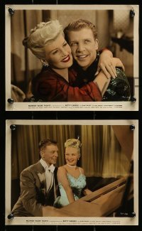 2h214 MOTHER WORE TIGHTS 3 color 8x10 stills '47 great images of sexiest Betty Grable, Dan Dailey!