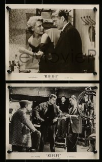 2h635 RIFIFI 5 8x10 stills '56 Jules Dassin acts and directs in his Du Rififi Chez Les Hommes!