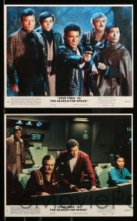 2h126 STAR TREK III 8 8x10 mini LCs '84 The Search for Spock, William Shatner, DeForest Kelley!