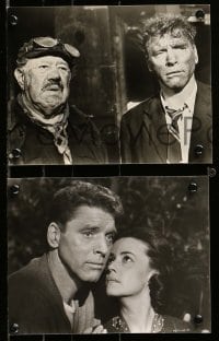 2h827 TRAIN 3 7.25x9 stills '65 images of Burt Lancaster & Jeanne Moreau in WWII!