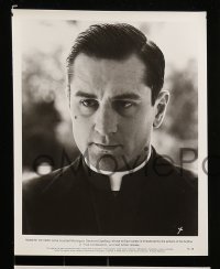2h414 TRUE CONFESSIONS 9 8x10 stills '81 priest Robert De Niro, detective Robert Duvall, top cast!