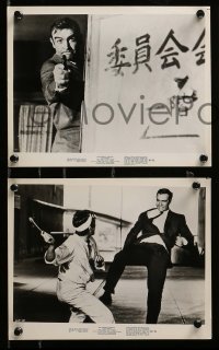 2h723 YOU ONLY LIVE TWICE 4 8x10 stills R71 Sean Connery as James Bond 007, action!