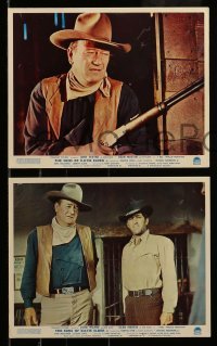 2h202 SONS OF KATIE ELDER 4 color English FOH LCs '65 great images of John Wayne & Dean Martin!