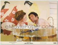 2j0073 I WILL I WILL FOR NOW signed color 11x14 still #6 '76 by Elliot Gould, in tub w/Diane Keaton!