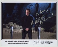 2j1017 A. MICHAEL BALDWIN signed color 8x10 REPRO still '00s great c/u from Phantasm IV: Oblivion!