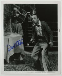 2j0487 DON KNOTTS signed 8x10.25 still '66 great scared close up from The Ghost & Mr. Chicken!