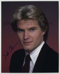 2j1166 JACK COLEMAN signed color 8x10 REPRO still '90s in suit & tie as Steven from TV's Dynasty!