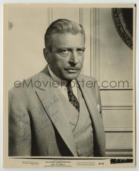 2j0568 LEON AMES signed 8x10 still '60 waist-high portrait in suit & tie from From the Terrace!