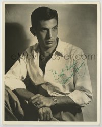 2j0570 LEONARD NIMOY signed deluxe 8x10 still '50s super young portrait long before he was Mr. Spock