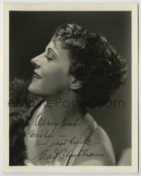 2j0577 MADY CHRISTIANS signed deluxe 8x10 still '30s profile portrait by Clarence Sinclair Bull!