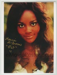 2j1013 MARCIA MCBROOM signed color 8.5x11 REPRO still '90s as Pet in Beyond the Valley of the Dolls!