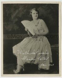 2j0580 MARION TALLEY signed 8x10.25 still '29 great portrait of the pretty opera singer/actress!