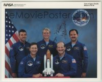 2j0422 STS-26 signed color 8x10 still '88 NASA's Hilmers, Nelson, Lounge, Hauck & Covey, Discovery!