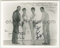 2j1339 SUE ANE LANGDON signed 8x10 REPRO still '80s with Henry Fonda & Glenn Ford from The Rounders!