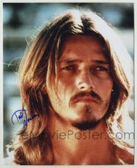 2j1343 TED NEELEY signed color 8x10 REPRO still '90s close up as Jesus from Jesus Christ Superstar!