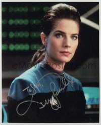 2j1344 TERRY FARRELL signed color 8x10 REPRO still '90s as Jadzia Dax in Star Trek: Deep Space Nine!