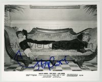 2j1352 TONY CURTIS signed 8x10 REPRO still '02 laying in drag with Jack Lemmon in Some Like It Hot!