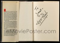 2j0143 KIRK DOUGLAS signed first edition hardcover book '90 his novel Dance with the Devil!
