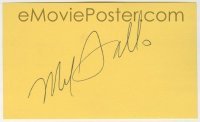 2j0780 MEL TILLIS signed 3x5 index card '70s can be framed & displayed with a repro still!