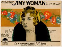 2j0256 ANY WOMAN signed LC '25 by Alice Terry, she asked Where did you find these posters!