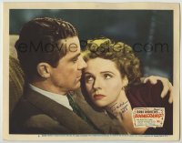 2j0275 BOOMERANG signed LC #8 '47 by Jane Wyatt, who's close up being comforted by Dana Andrews!