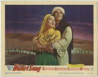 2j0292 DESERT SONG signed LC #3 '53 by Kathryn Grayson, great romantic portrait with Gordon MacRae!
