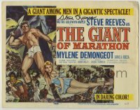 2j0226 GIANT OF MARATHON signed TC '60 by Steve Reeves, a giant among men in a gigantic spectacle!