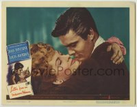 2j0341 LETTER FROM AN UNKNOWN WOMAN signed LC #6 '48 by Joan Fontaine, who's embracing Louis Jourdan